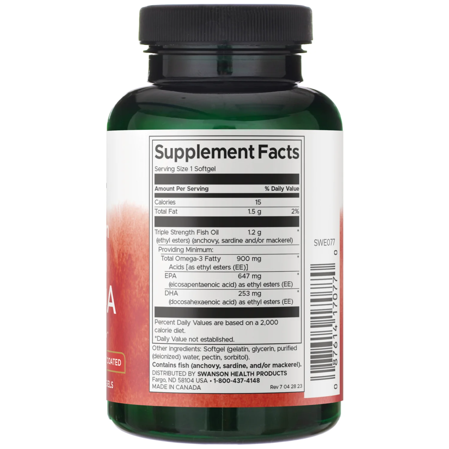 Triple Strength Super EPA & DHA - Enteric Coated - Image 2