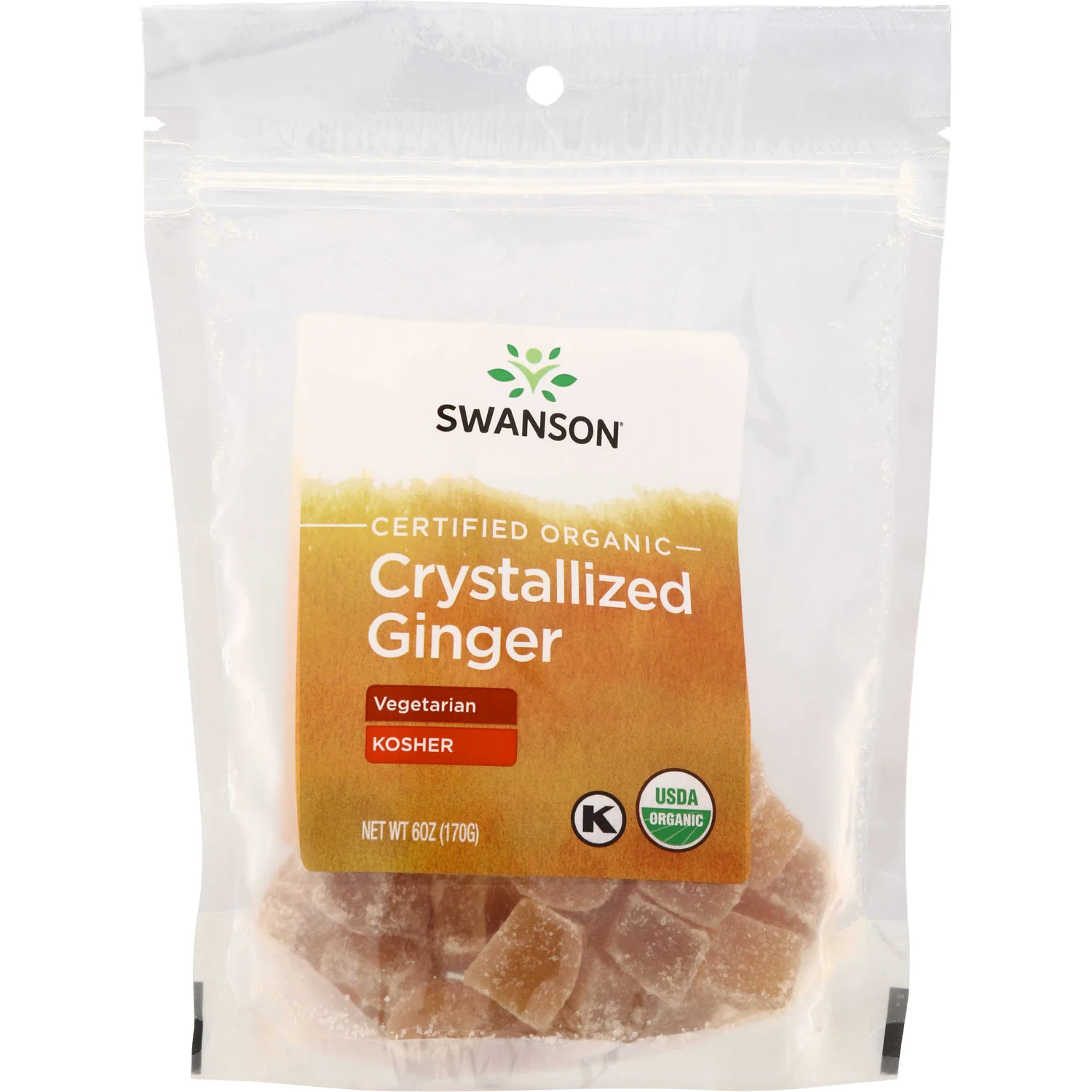 Certified Organic Crystallized Ginger