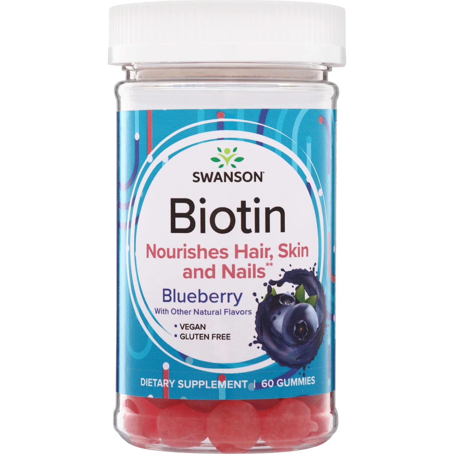 Biotin Gummies - Blueberry