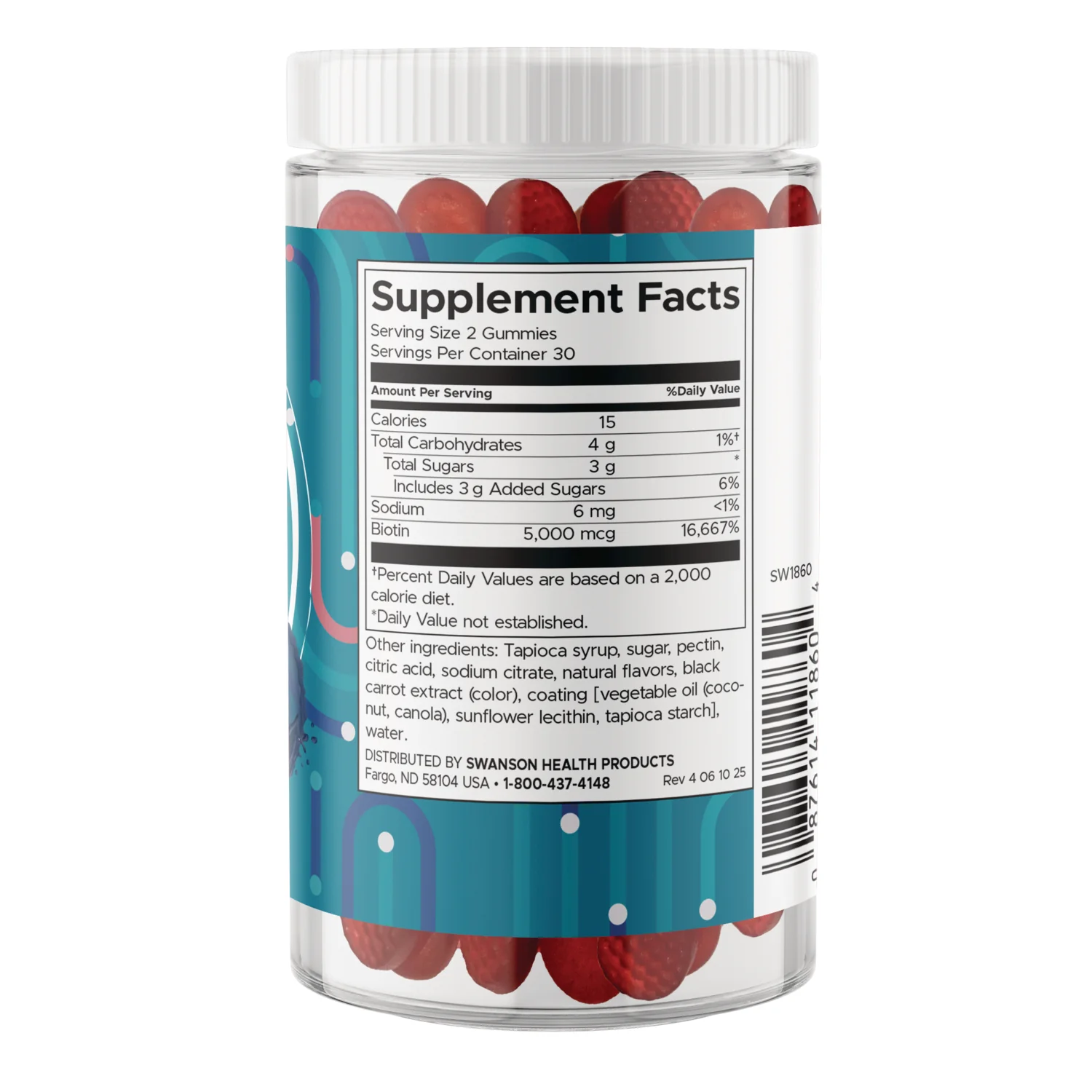 Biotin Gummies - Blueberry - Image 2