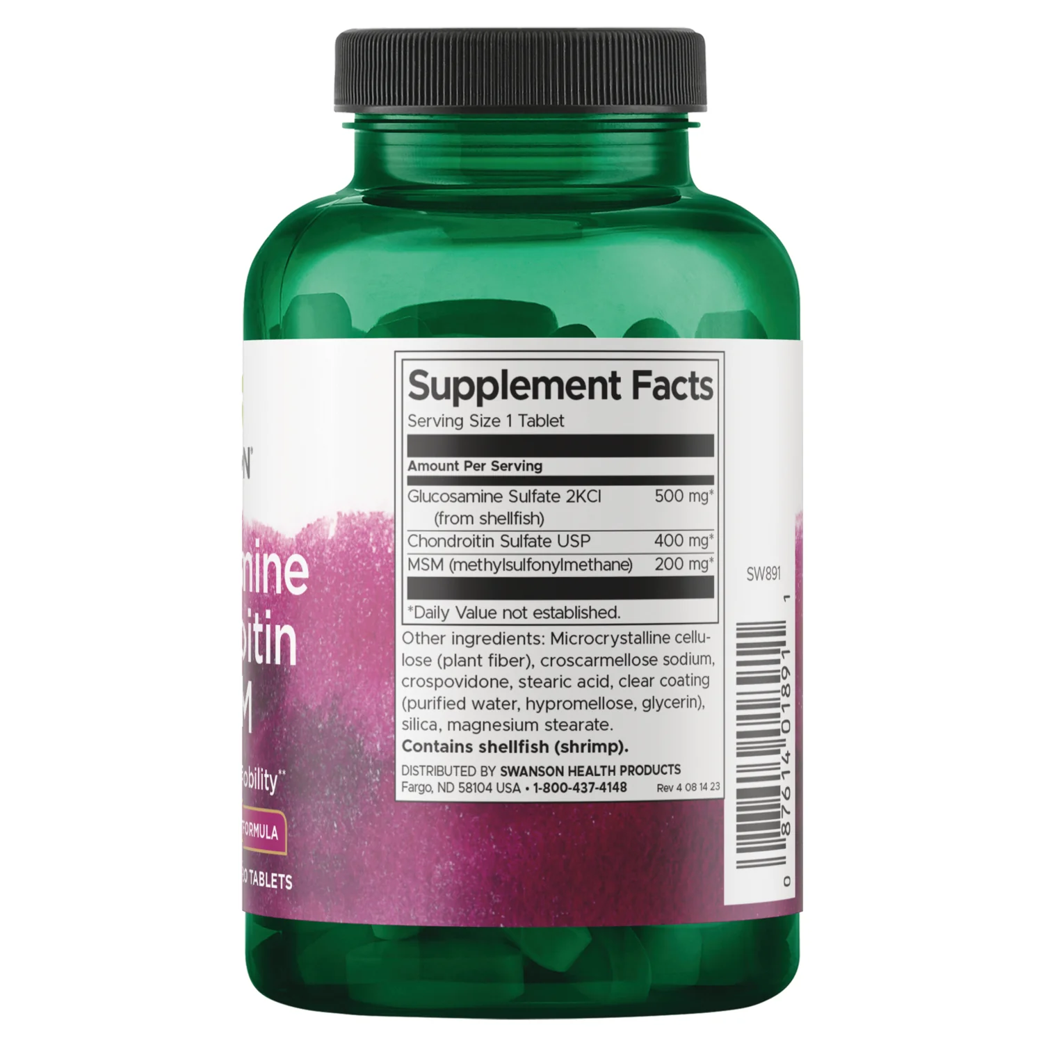 Glucosamine, Chondroitin & MSM - Higher Strength - Image 2