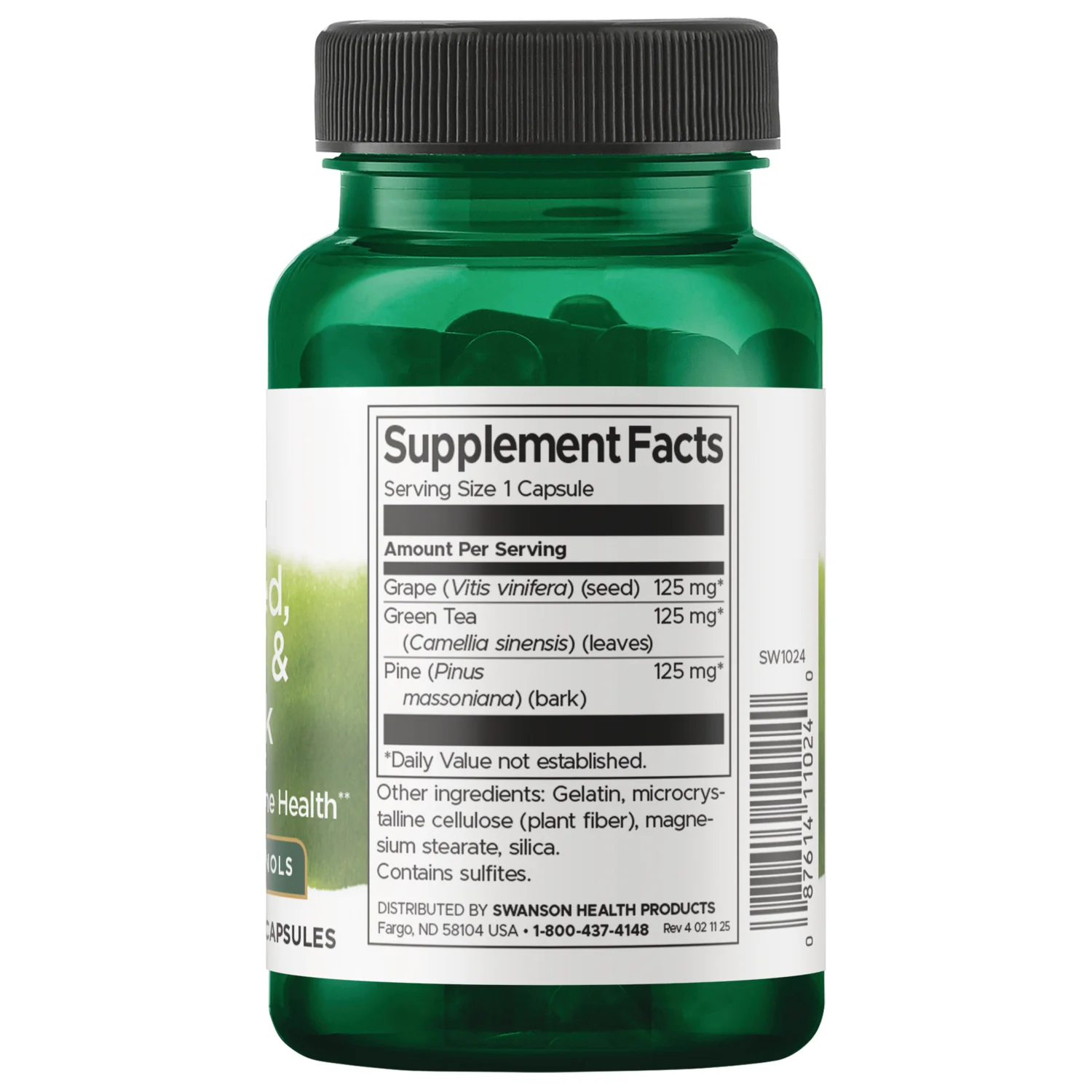 Grape Seed, Green Tea & Pine Bark Complex - Image 2