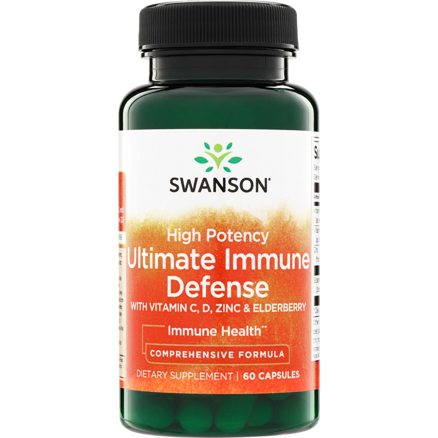 High Potency Ultimate Immune Defense with C, D, Zinc & Elderberry