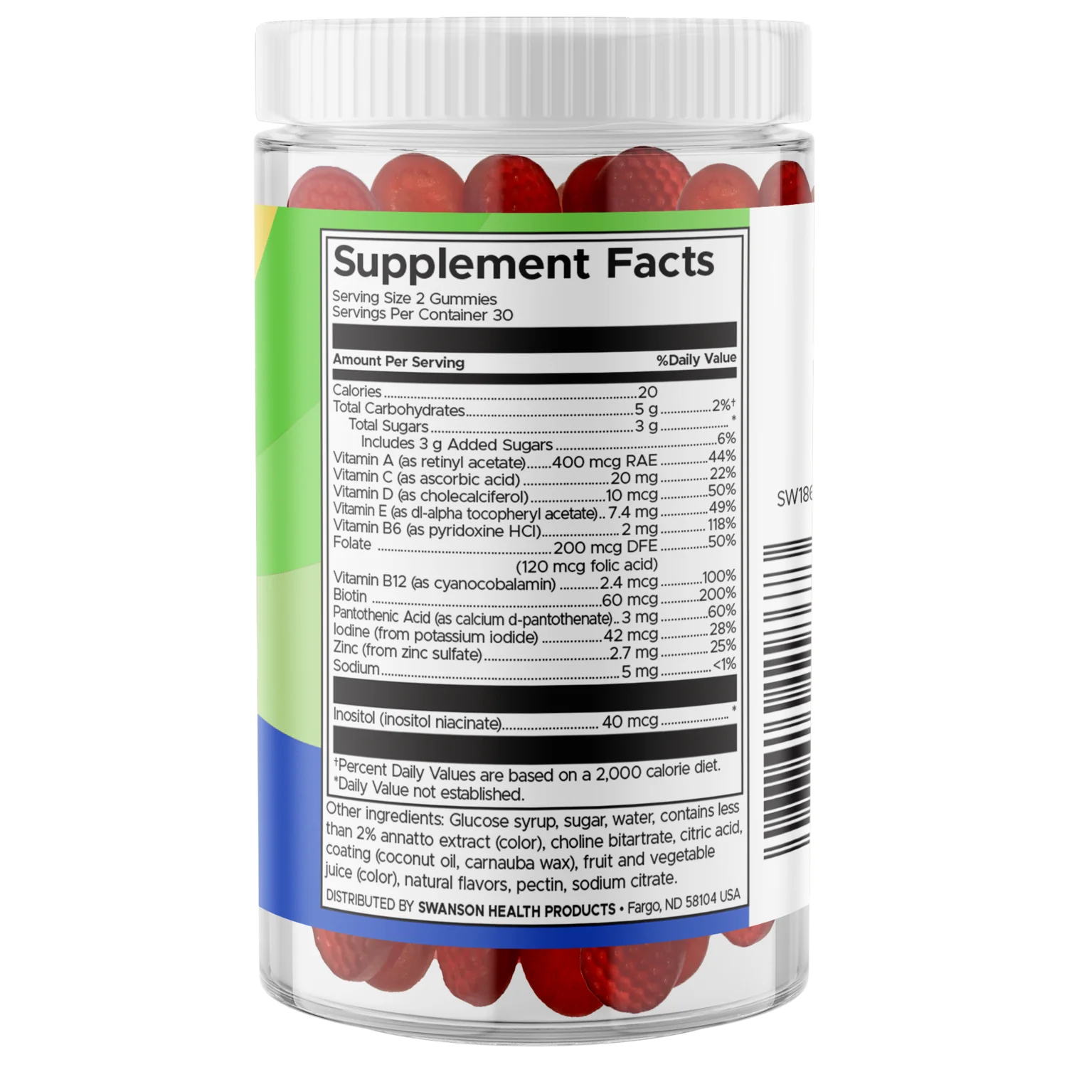 Kids Multivitamin Gummies - Mixed Fruit - Image 2