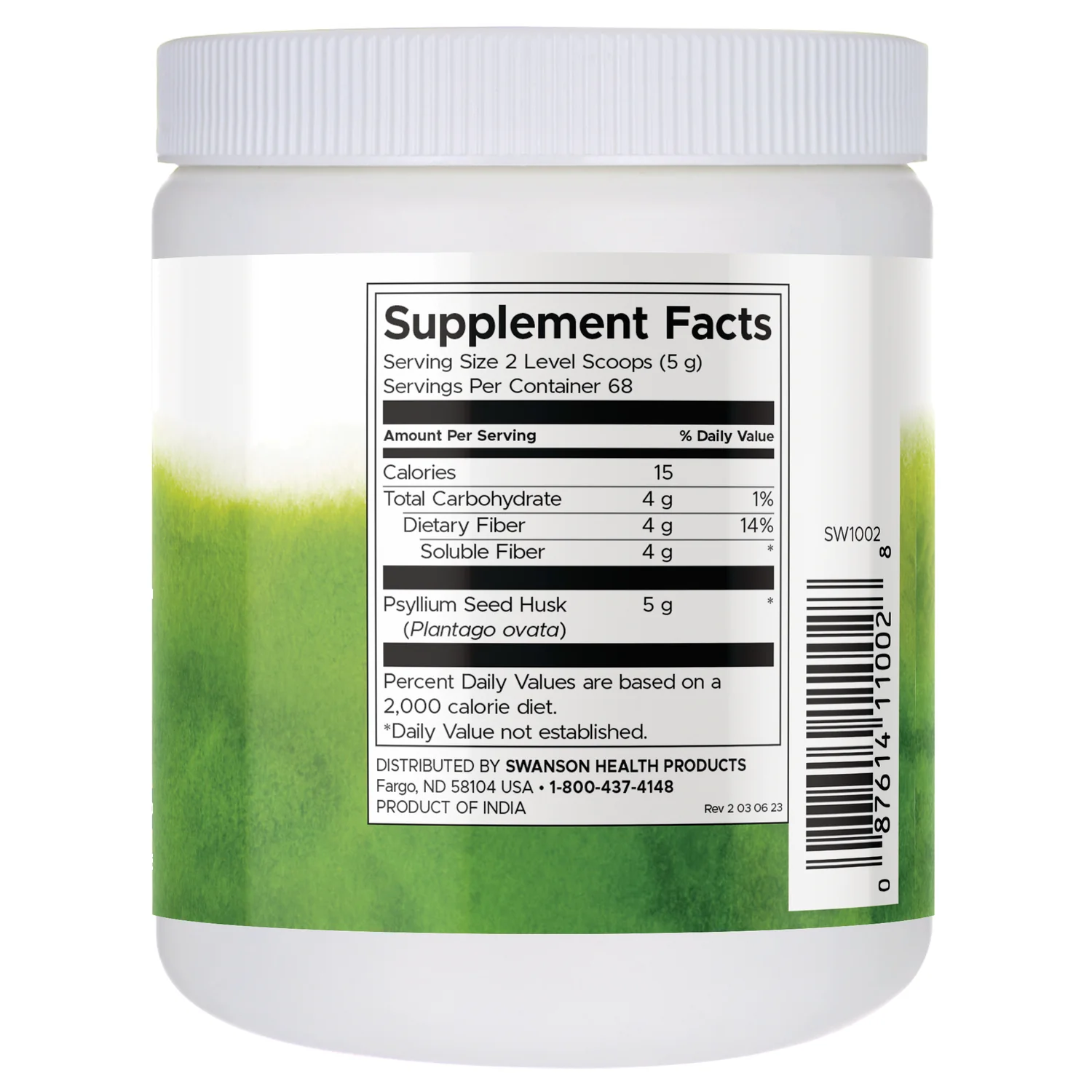 Psyllium Husk Powder - Fine Milled & Unflavored - Image 2