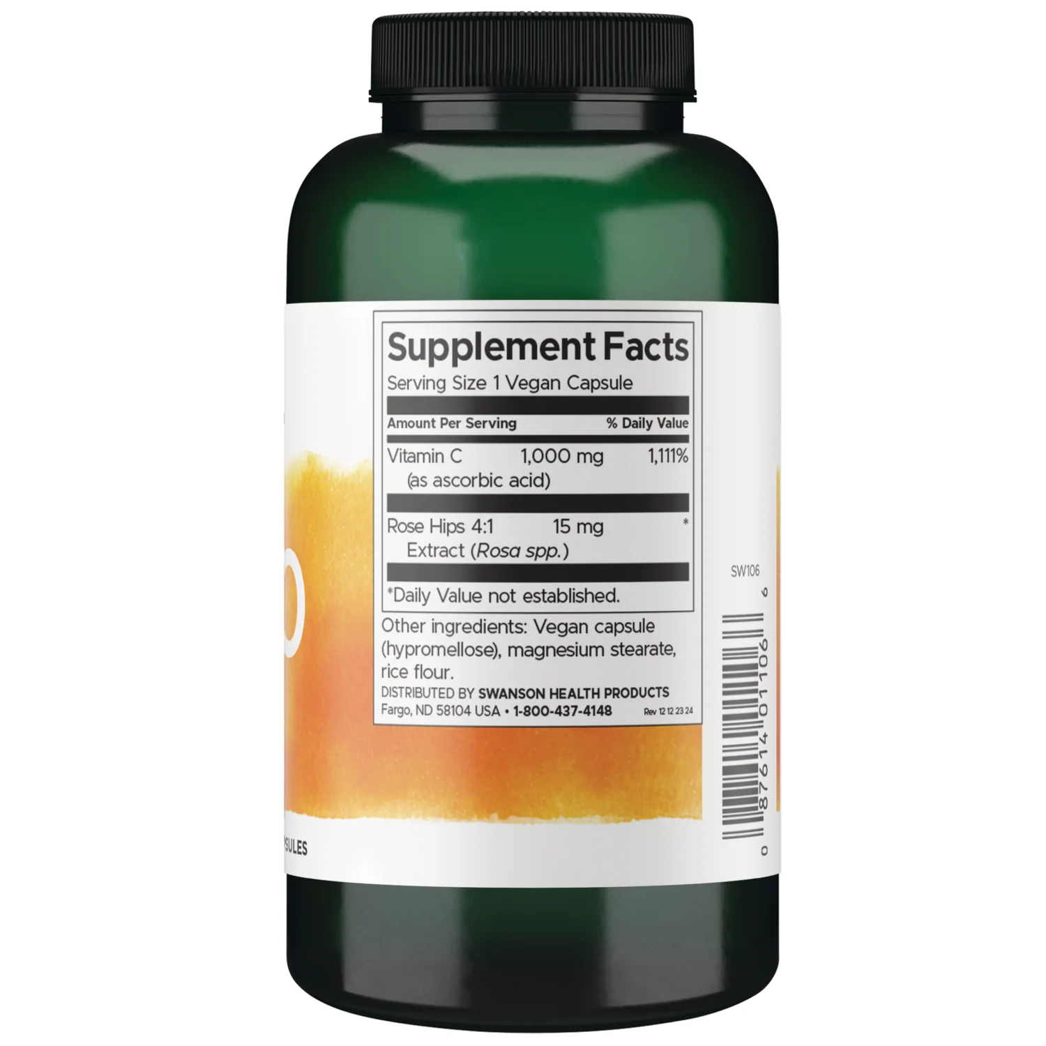 C-1000 - Vitamin C with Rose Hips - Image 2
