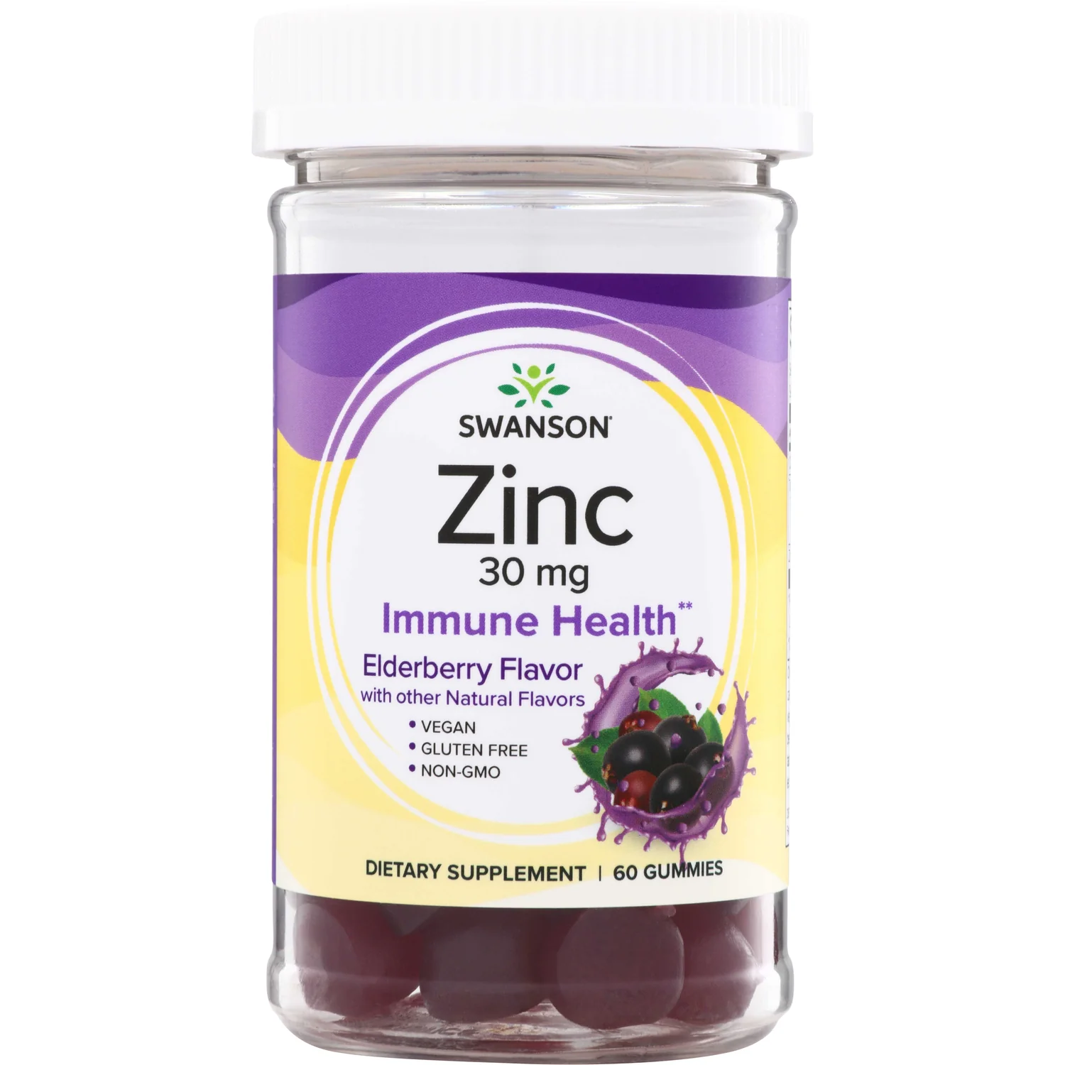 Zinc Gummies - Elderberry