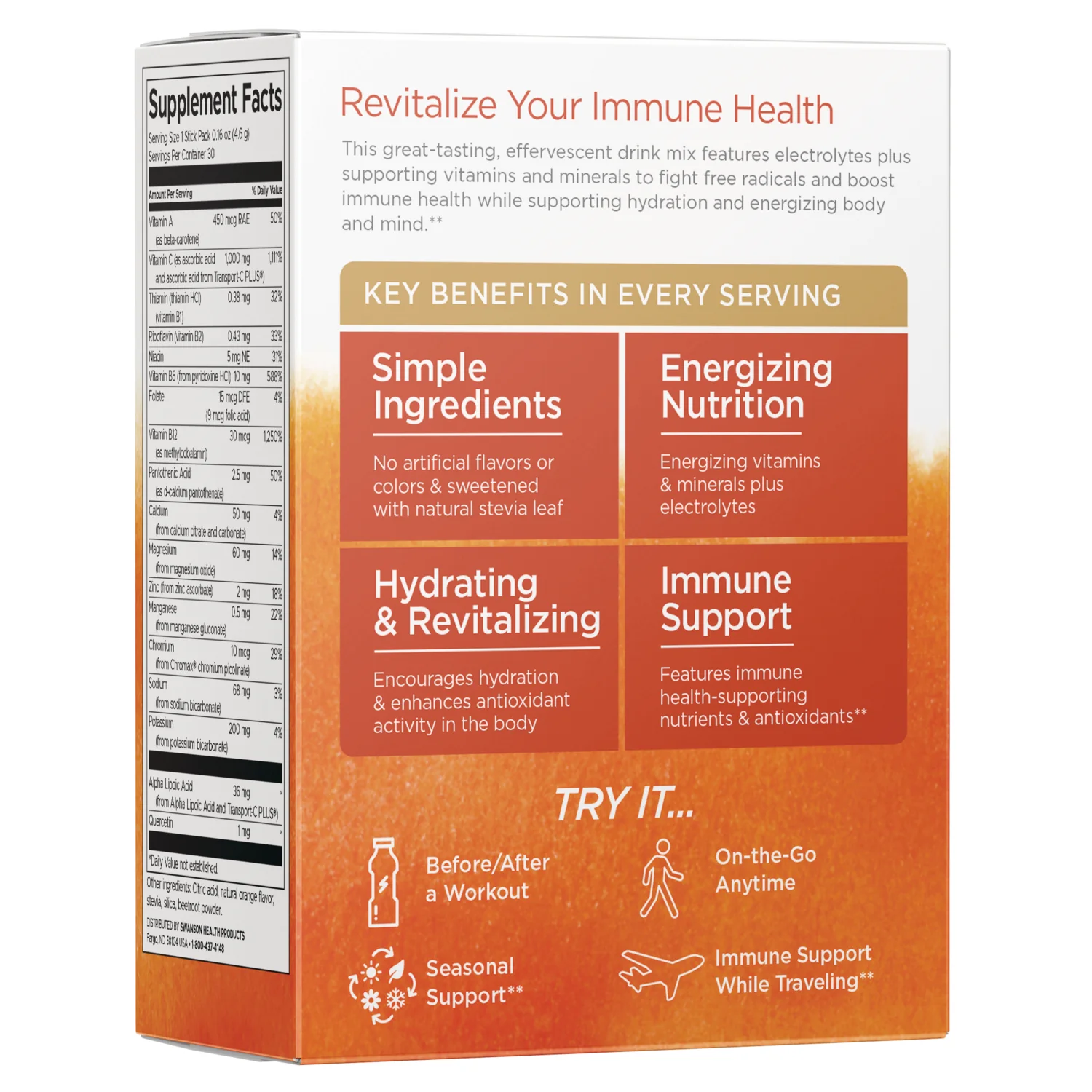 Energy C with Electrolytes - Orange Flavor - Image 2