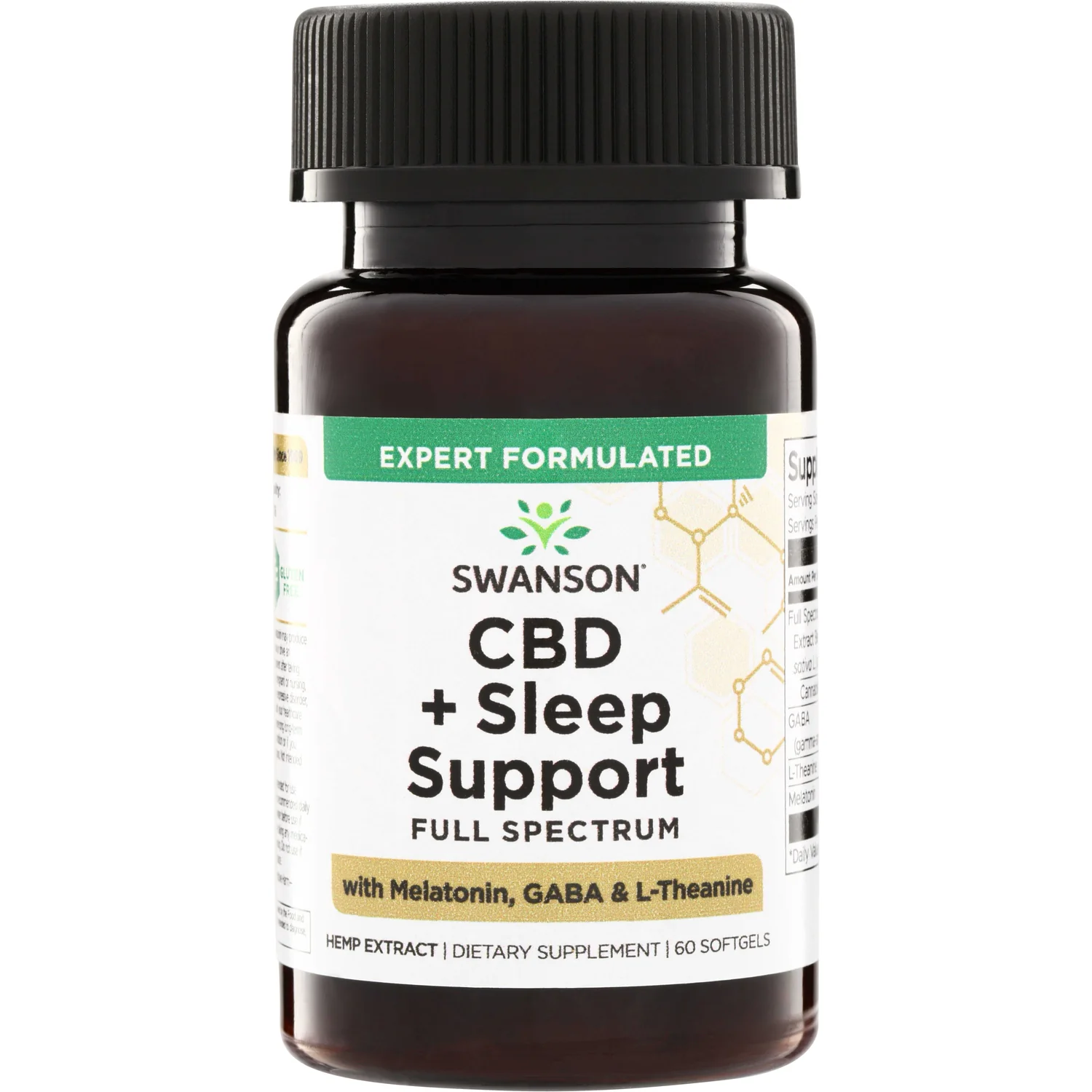 CBD + Sleep Support Full Spectrum w/ Melatonin, GABA & L-Theanine