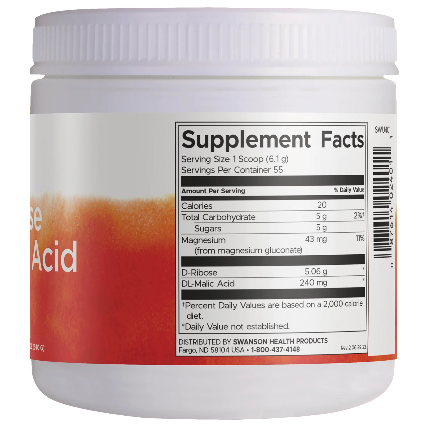 D-Ribose with Malic Acid Powder - Image 2