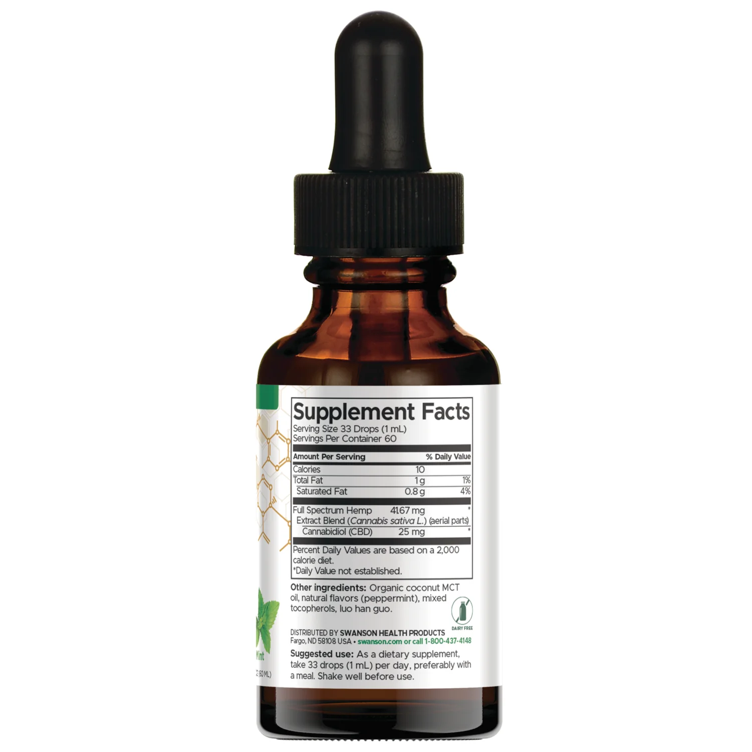 Extra Strength CBD Full Spectrum - Mint - Image 2