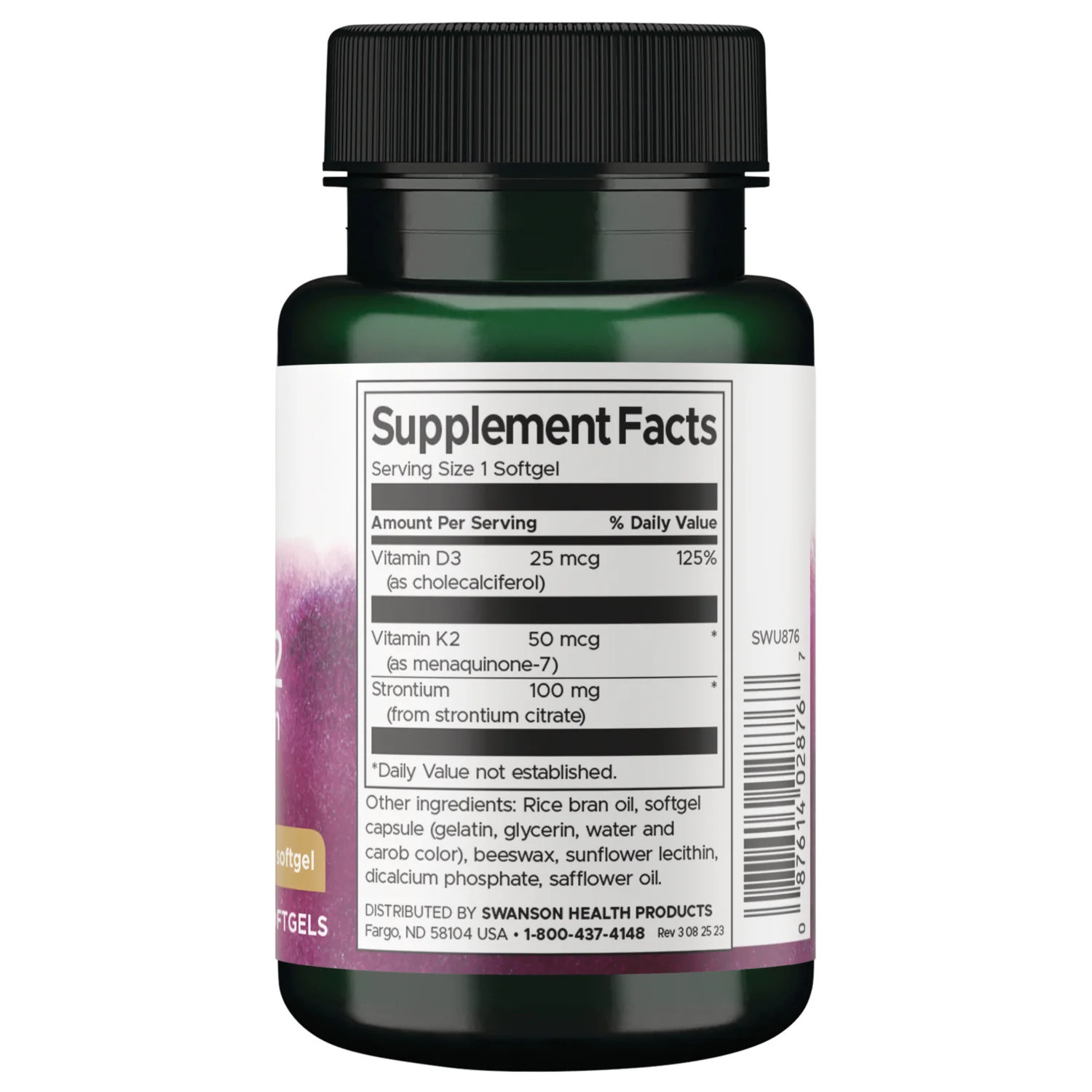 Vitamins D3 and K2 with Strontium - Image 2
