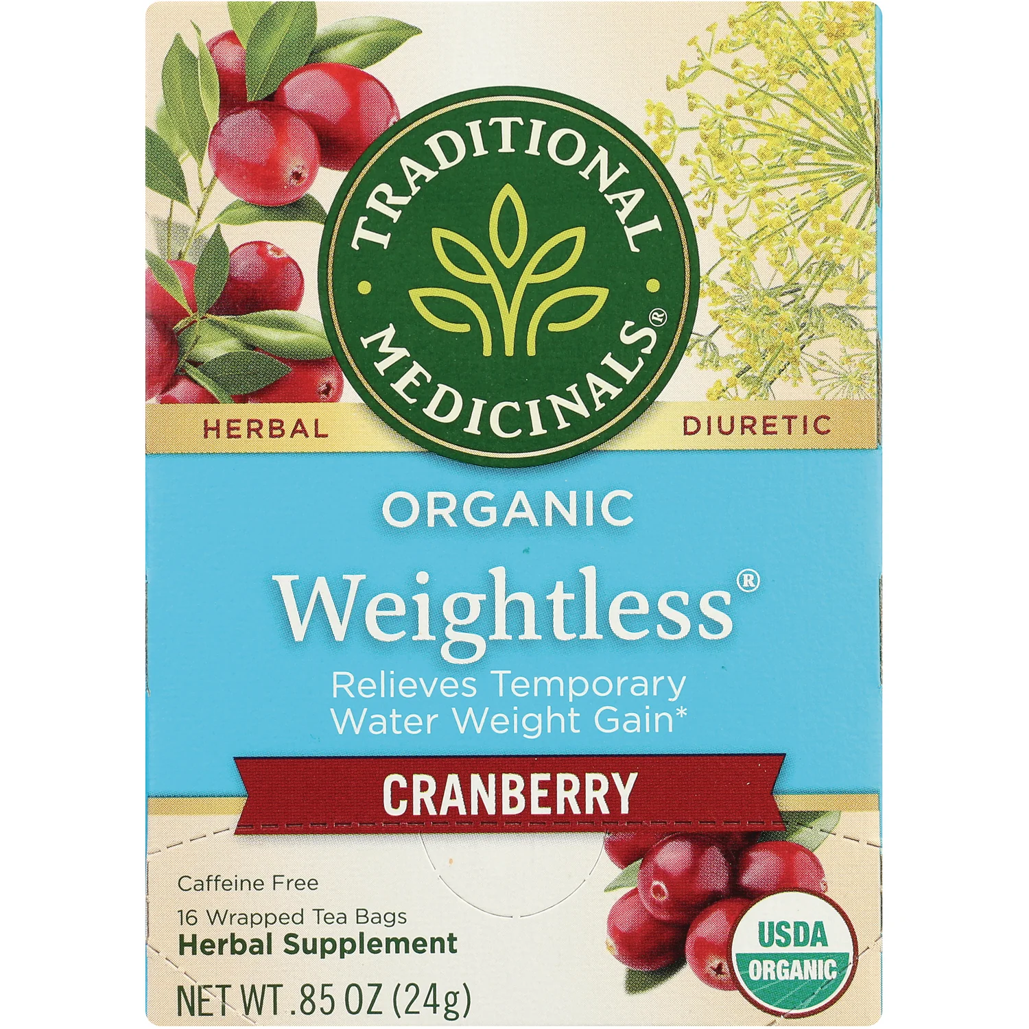 Organic Weightless Tea - Cranberry