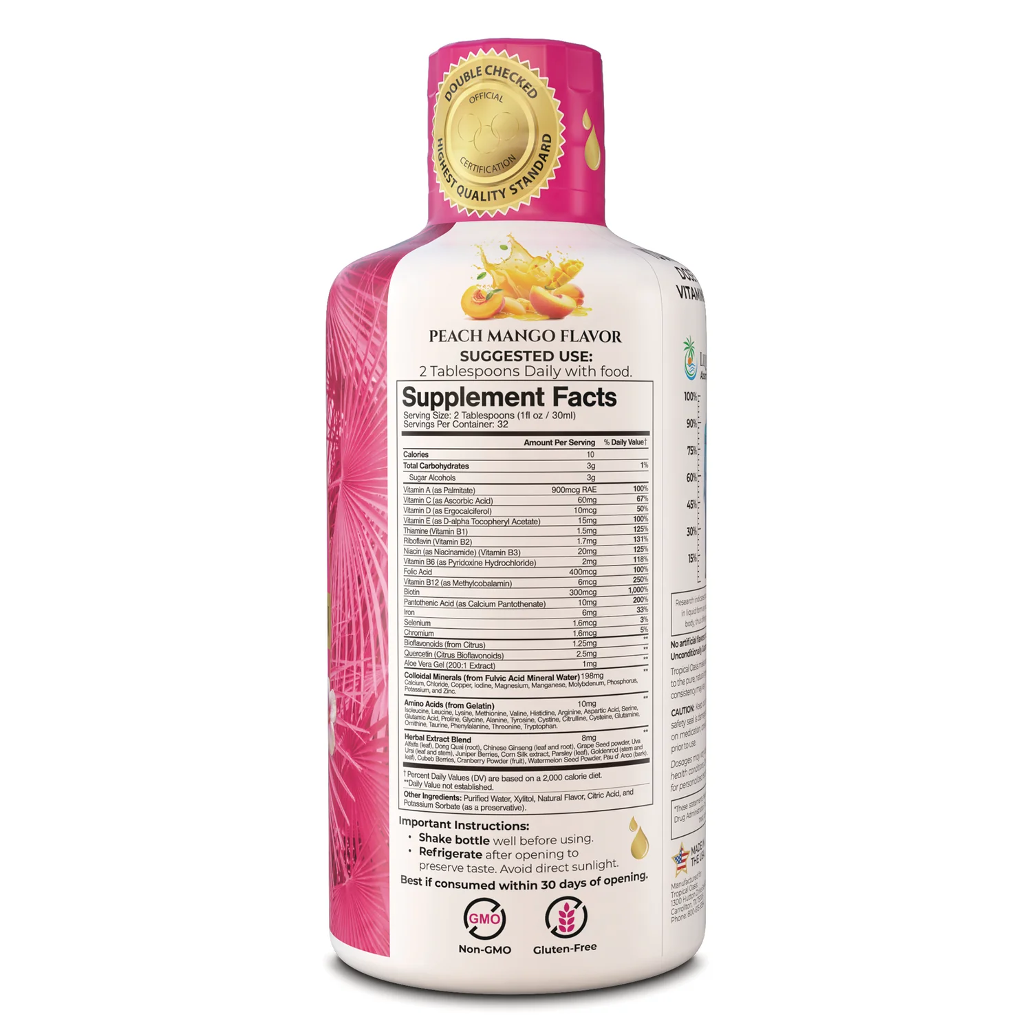 Women's Premium Multi-Vitamin - Peach Mango - Image 2