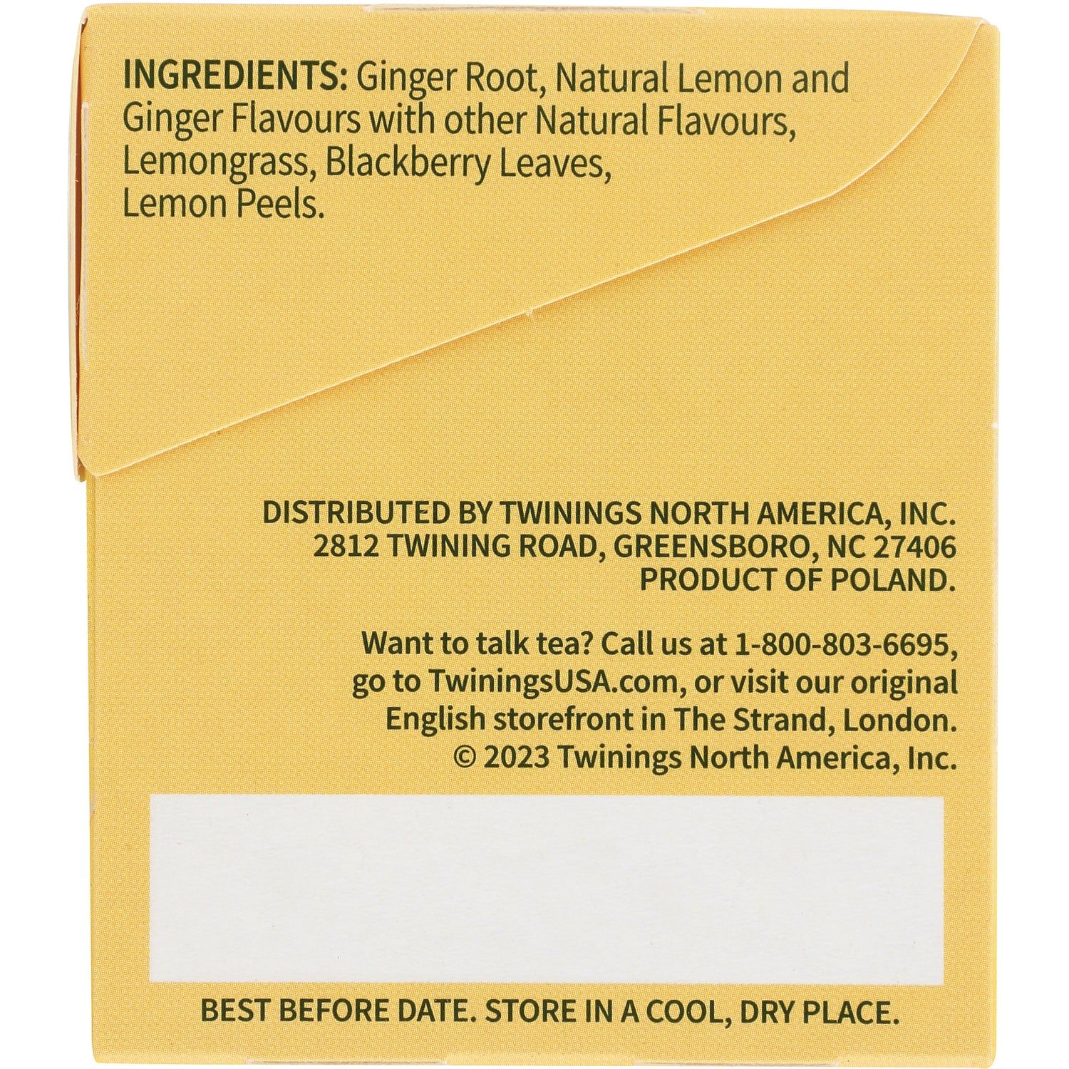 Herbal Tea Lemon & Ginger Naturally Caffeine Free - Image 2